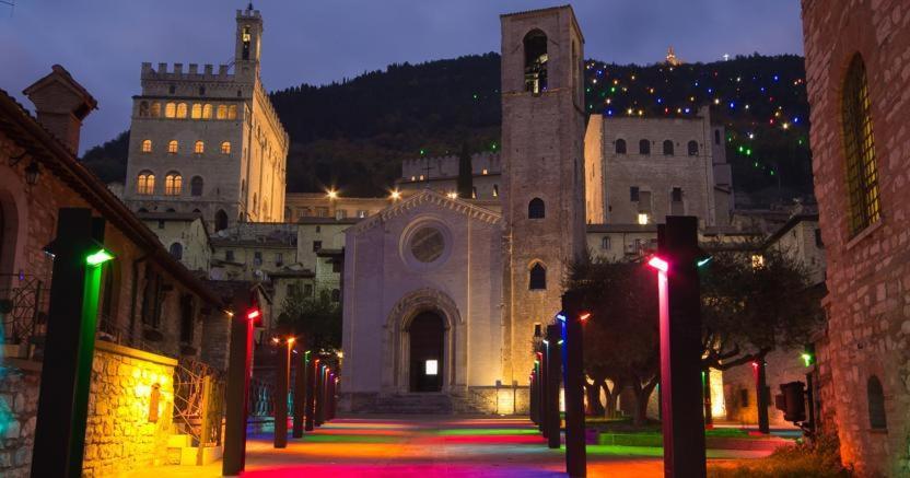 La Dimora Di Pietra Gubbio Exterior foto